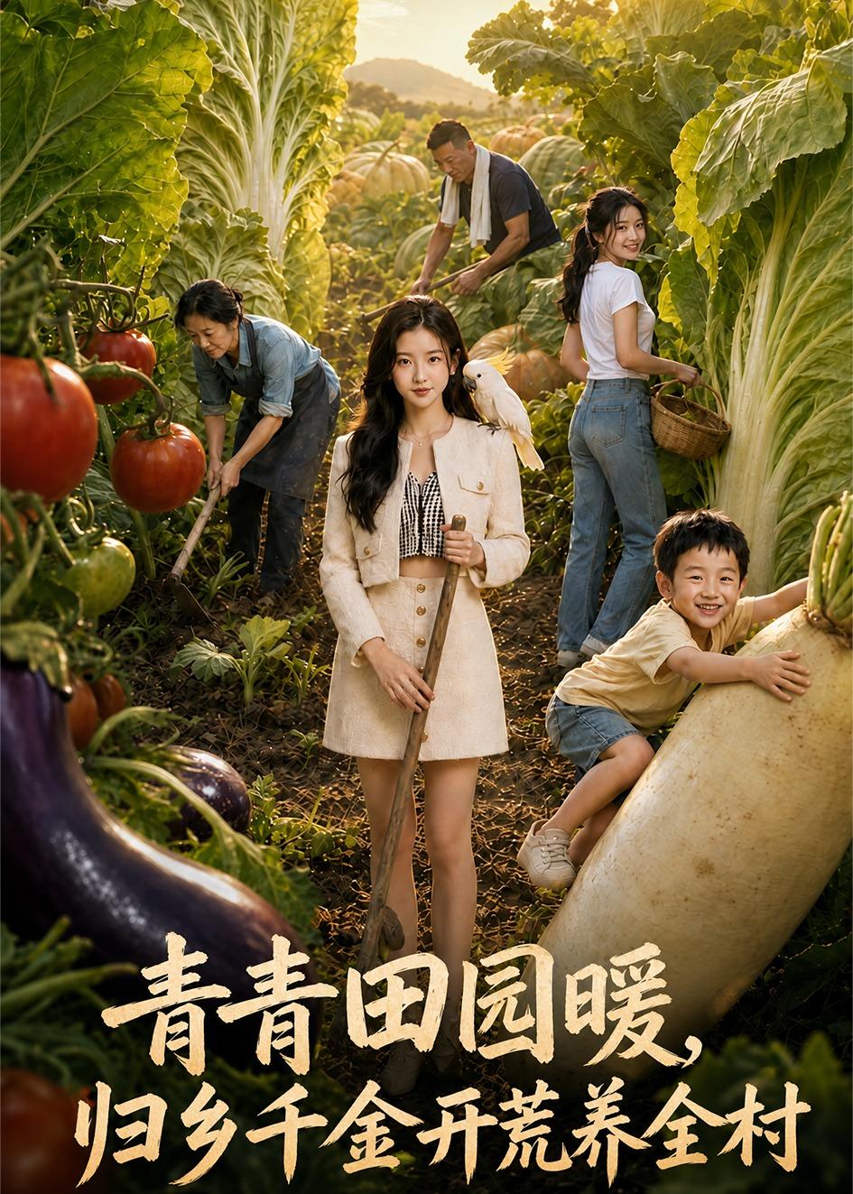 青青田园暖，归乡千金开荒养全村(全集)