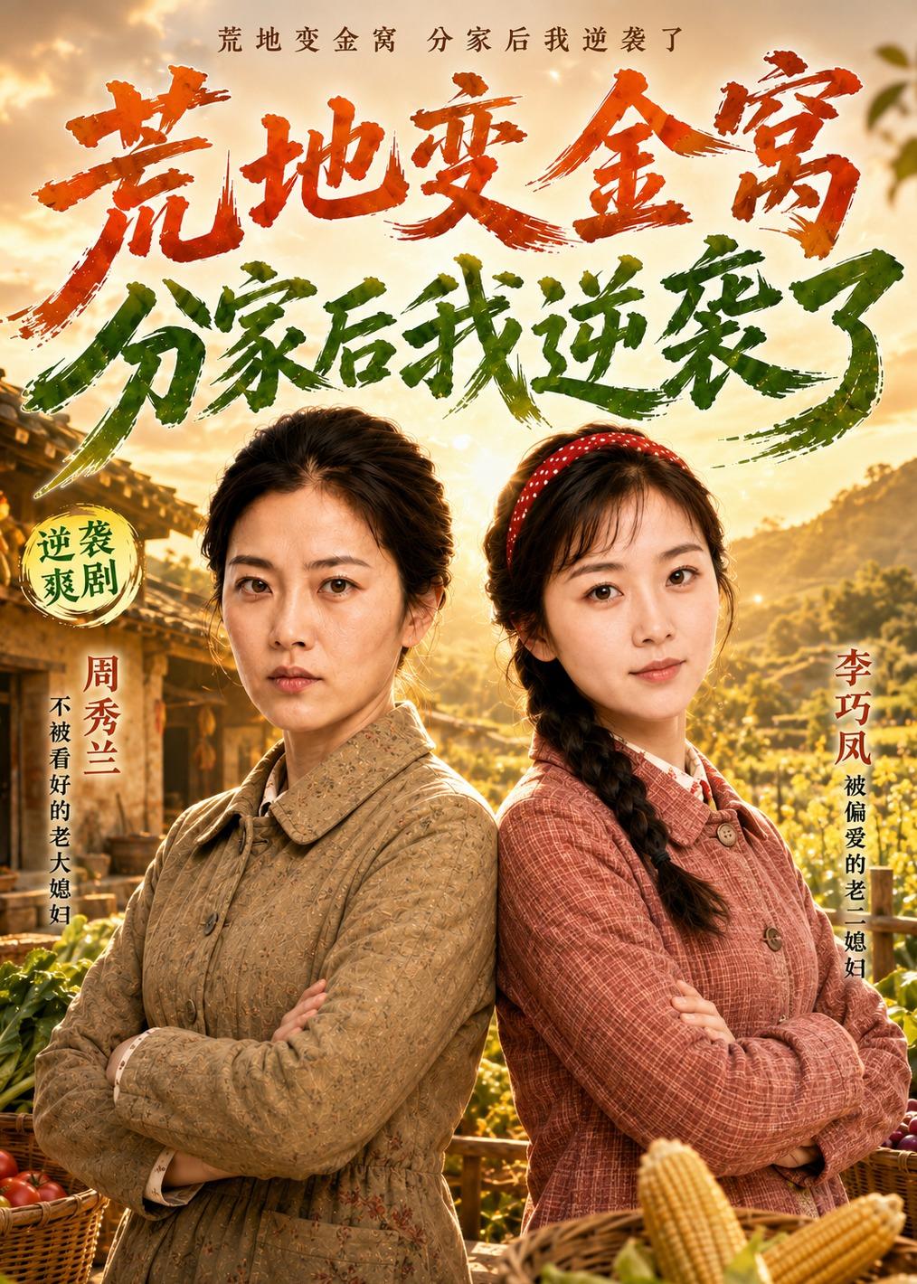 荒地变金窝，分家后我逆袭了(全集)