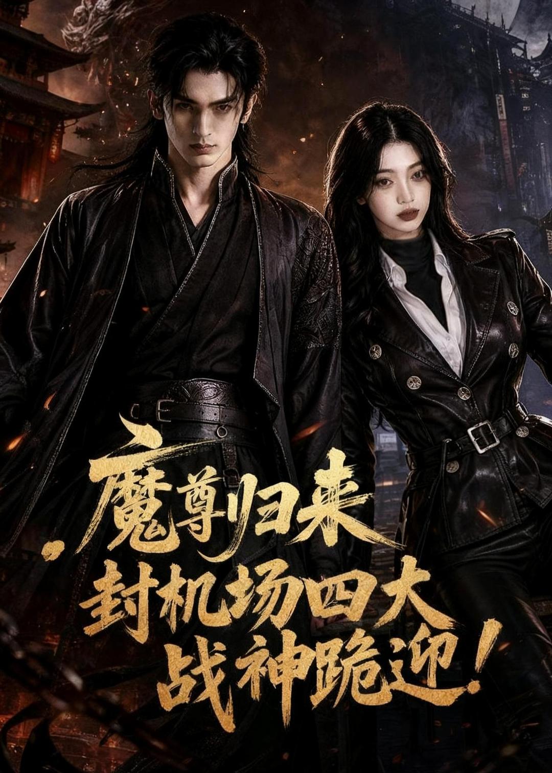 魔尊归来，封机场四大战神跪迎(全集)