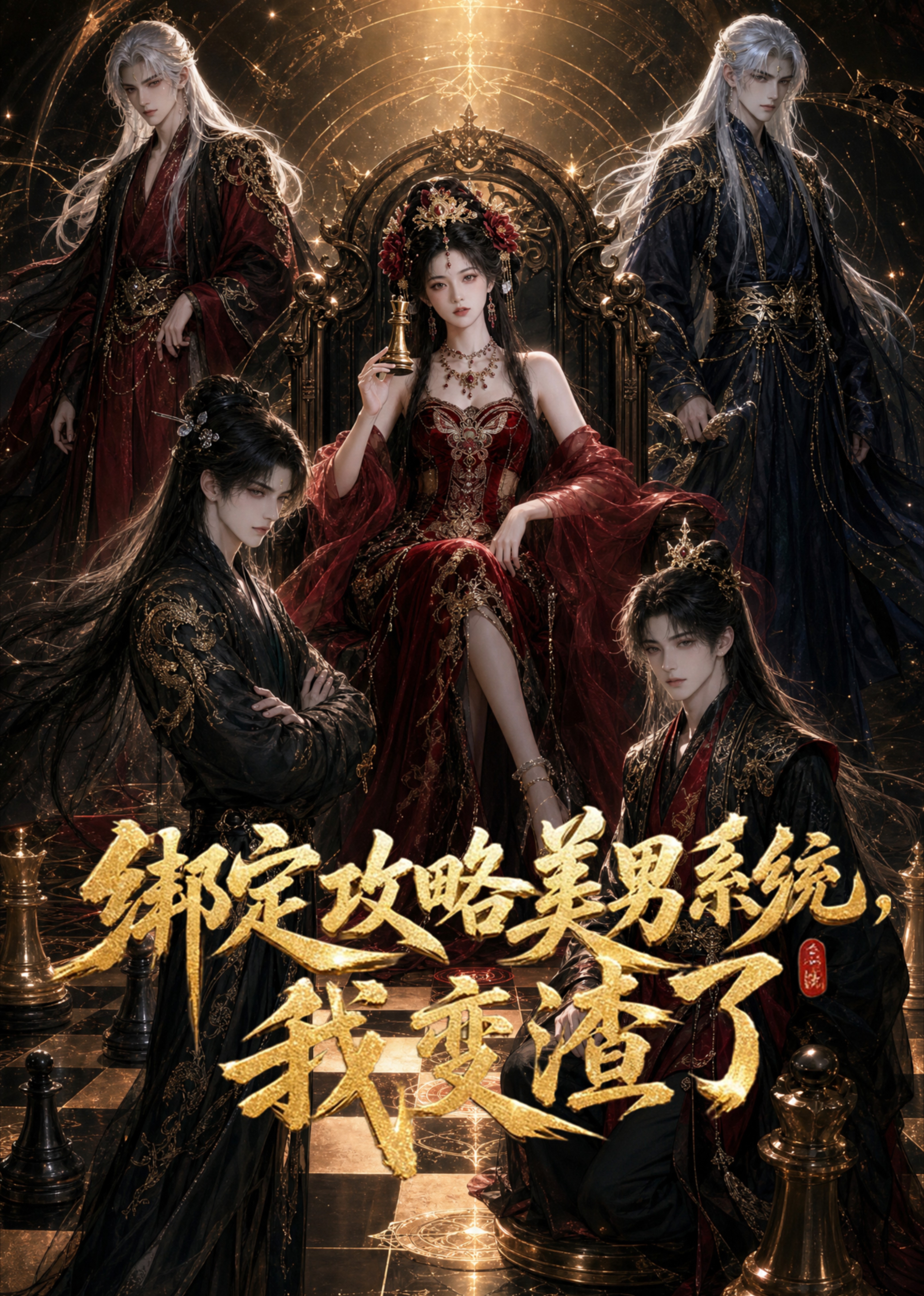 绑定攻略美男系统，我变渣了(全集)