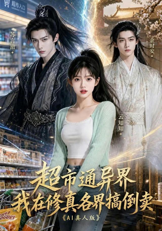 超市通异界，我在修真各界搞倒卖AI真人版(全集)
