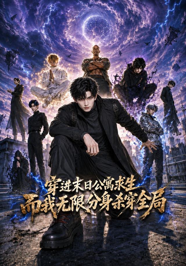 穿进末日公寓求生，而我无限分身杀穿全局(全集)