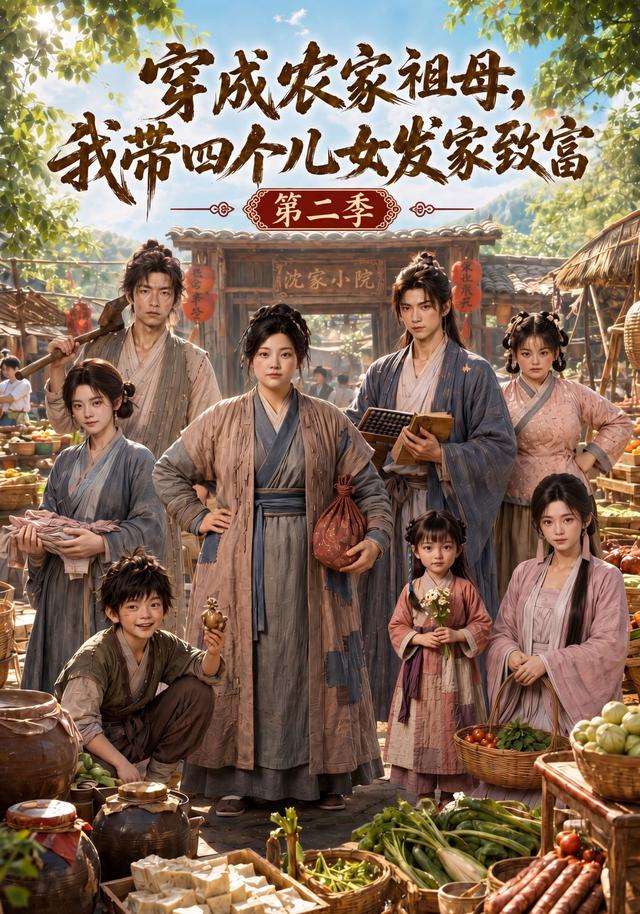 穿成农家祖母，我带四个儿女发家致富第二季(全集)