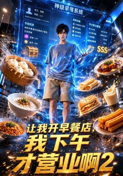 让我开早餐店，我下午才营业啊2(全集)