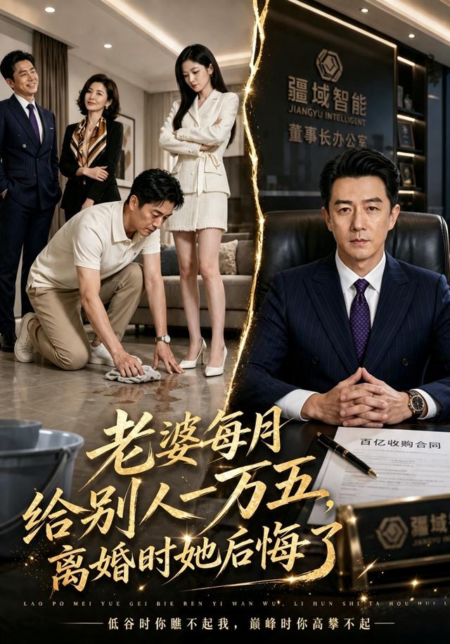 老婆每月给别人一万五，离婚时她后悔了(全集)